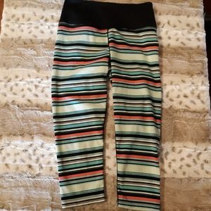 Manduka Striped Yoga Pants